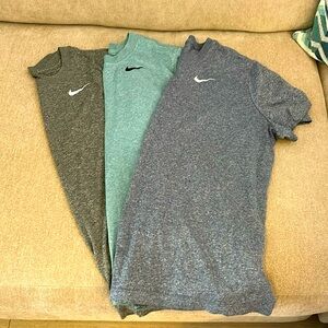 3 Nike Dry Fit Legend training tee shirts